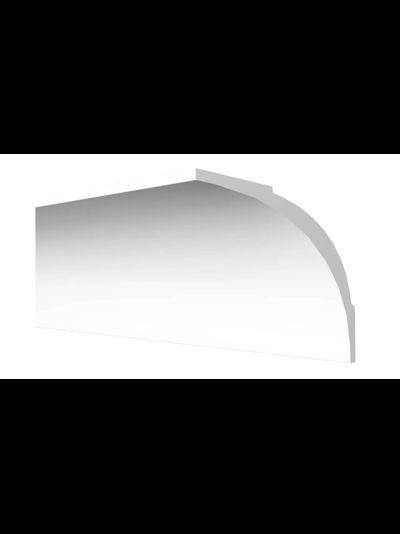 Потолочный плинтус DECOR-DIZAYN DD46, из дюрополимера, под покраску, ударопрочный