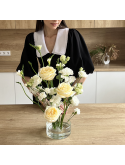 Цветочная подписка с кензаном