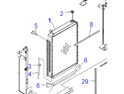 206-03-71111 Радиатор водяной