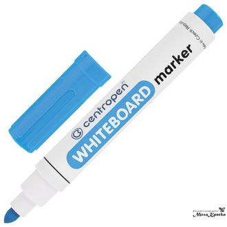 marker-stiraemyj-dlya-beloj-doski-goluboj-centropen-dry-wipe-kruglyj-nakonechnik-2-5-mm