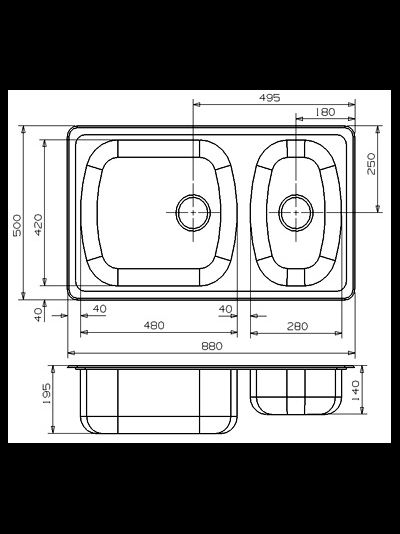 Мойка Reginox Vancouver R OKG lux