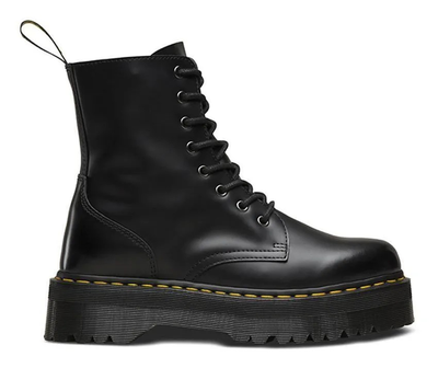 Dr Martens 1460 Jadon Smooth Leather Platform Boots черные на платформе