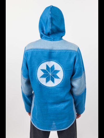 Рубаха с капюшоном "Витязъ" с Алатырем