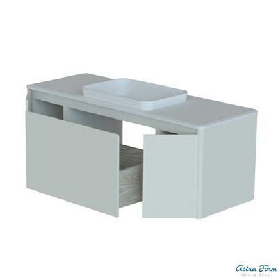 ШКАФ НИЖНИЙ КАПЕЛЛА 1400-500-1 СТОЛЕШНИЦА НАТУРАЛЬНЫЙ МРАМОР EMPERADOR DARK