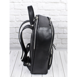 Женский кожаный рюкзак Vicenza Premium black (арт. 
3105-51)