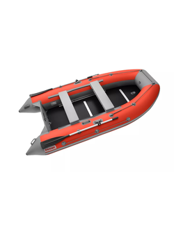 Моторная лодка ПВХ Hunter Keel 3200 Красный-Серый