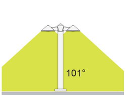 Садово-парковый светильник серии  CONA