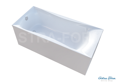 Astra-Form ванна Вега Solid Surface 170/75 см белая матовая