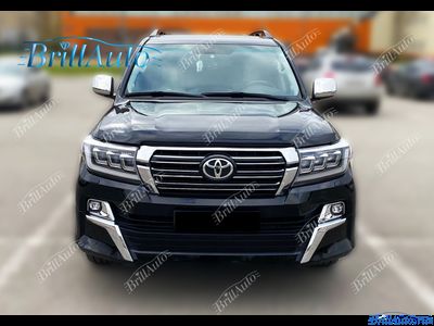 Рестайлинг Toyota Land Cruiser 200 07-15 стиль 21 + фары стиль LC300 + обвес Lounge 21