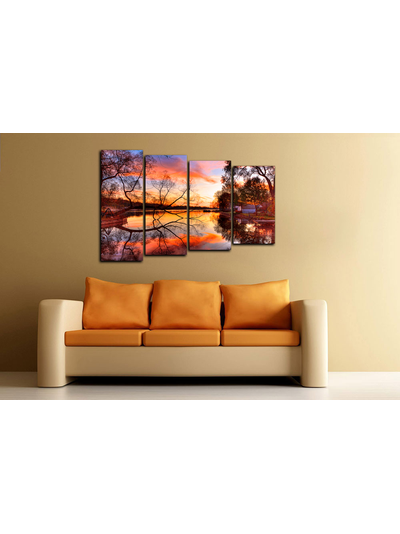 Модульная картина "Идеальный вечер"