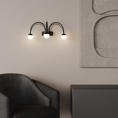 Настенный светодиодный светильник Ragno 90031/3 черный