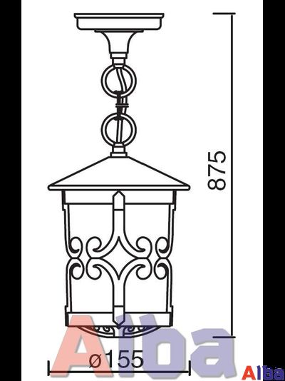 Frankfurt 15855 Парковый светильник