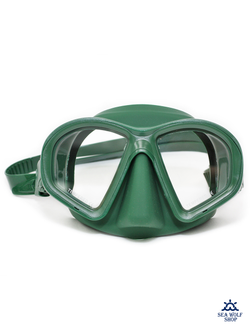 Маска для дайвинга Aquatec MK-410 зеленый силикон