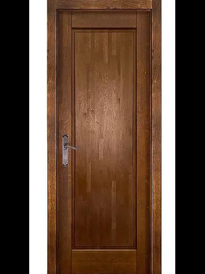 Дверь М4, тонированный массив ольхи