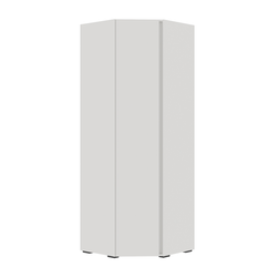 Хелен ШК 04 Шкаф угловой 750х2100х750 белый