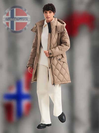 Парка бренда Elfina (bronza)