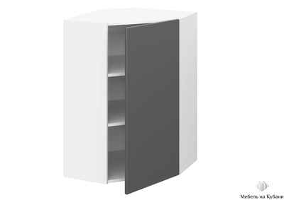 Кельн модульная кухня Шкаф верхний угловой Премьер ШВУ 600Н