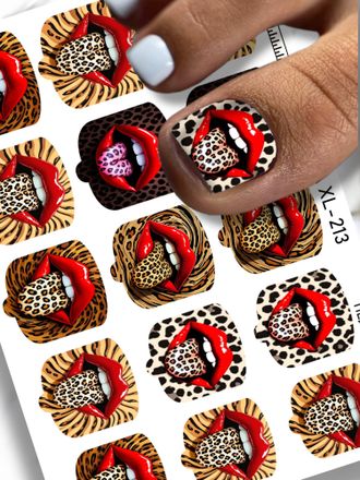 ПЛЕНКИ ДЛЯ НОГТЕЙ 9,5*13,5 СМ XL-213