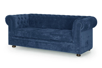 Диван Честер 3-местный с декоративным молдингом