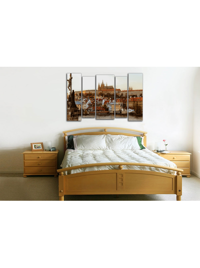 Модульная картина "Столица Чехии"