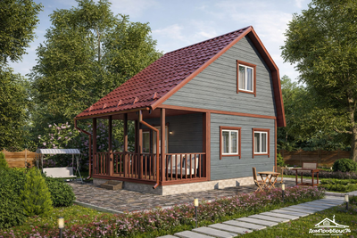 Дачник 42м2 6х7