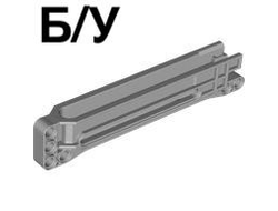 ! Б/У - Technic, Gear Rack 1 x 14 x 2 Housing, Light Bluish Gray (18940 / 6173197) - Б/У