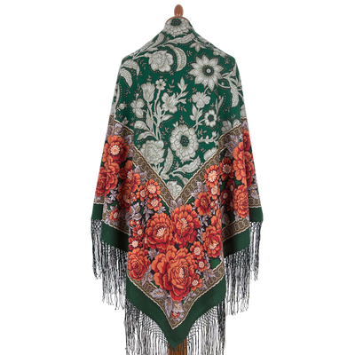 Павловопосадский платок Зрелый возраст 1977-9