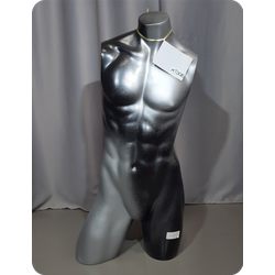 Компактный мужской манекен-торс для выставки одежды