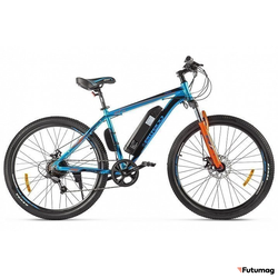 Велогибрид Eltreco XT 600 D сине-оранжевый