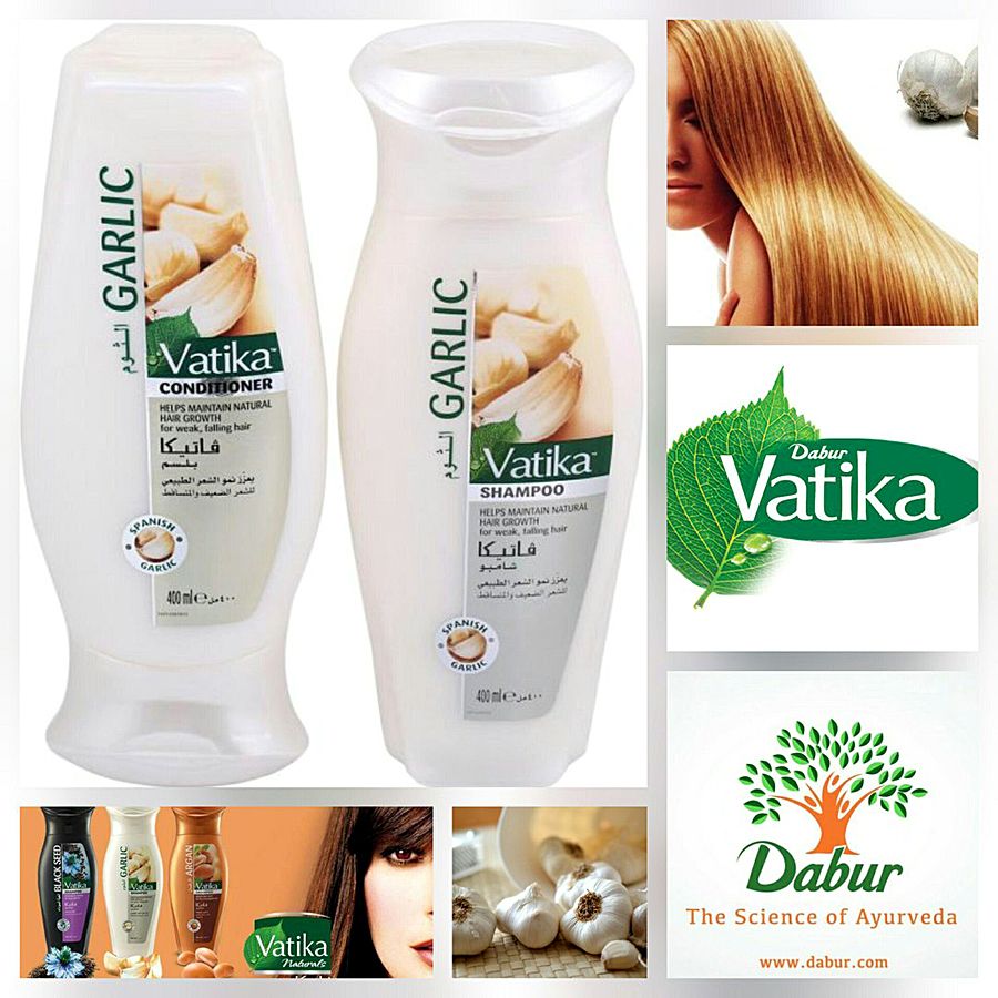 Комплекс для волос Dabur Vatika GARLIC (с чесноком)