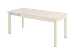 Обеденный стол Орфей 40 Белый песок-Кена