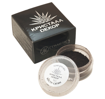 Тени для век "Бистр-сатин", Кристалл Декор, 1,5 гр