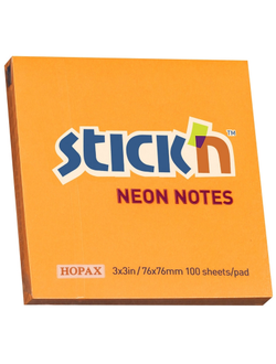 Блок-кубик Stick`n 21164, 76x76 (100 л)