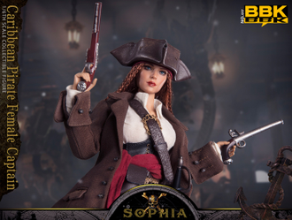 ПРЕДЗАКАЗ - Пиратка София - КОЛЛЕКЦИОННАЯ ФИГУРКА 1/6 Sophia (BBK017) - BBK ?ЦЕНА: 17900 РУБ.?