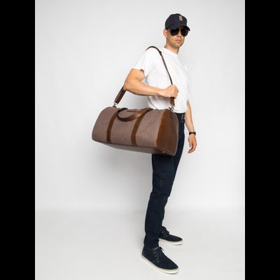 Портплед + дорожная сумка (2 в 1) Palermo Premium 
brown (арт. 4038-63)