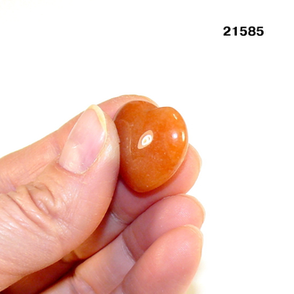 Сердолик натуральный (сердце) арт.21585: 6,8г - 23*20*10мм