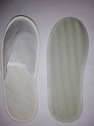 Hotel Slipper  ერთჯერადი ჩუსტი თეთრი და პერადი საბითუმო და საცალო