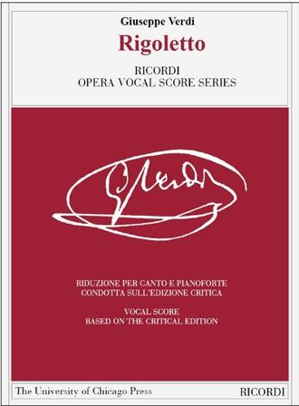 Verdi. Rigoletto Klavierauszug (en/it) broschiert