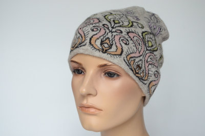 Vizio Италия 1036 CY шапка бежевая 10 цвет