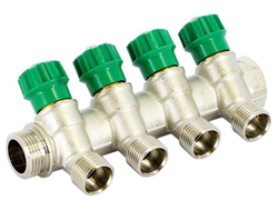 Коллектор регул 1"г/ш х 3/4ш - 4 вых.MR135NE-1-4 [42999]