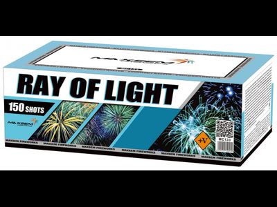 Батарея салютов RAY OF LIGHT MC133 MAXSEM | Neva-Salut.com