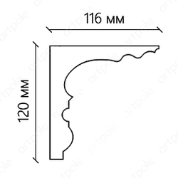 Карниз гладкий SKT1