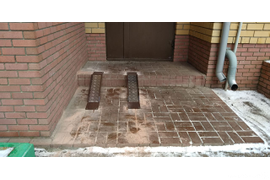 Пандус стационарный