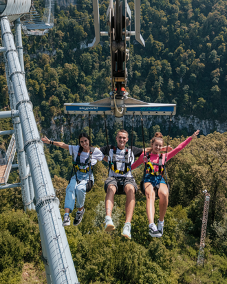 Skypark (самый большой прозрачный мост в Европе)