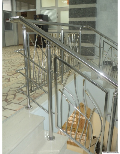 Лестничные ограждения из нержавеющей стали