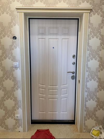 VFD. GRETA/ BIANCO CLASSIC PG. ГРЕТА/ БЬЯНКО КЛАССИК-ПАТИНА ЗОЛОТО. ПОЛОТНО ГЛУХОЕ