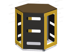 Гайка высокая Romana 115.02.00