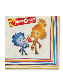 Салфетка Фиксики 33см 16шт