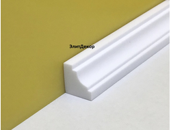 Акриловый плинтус бордюр на ванну Суперплинтус- СП7 (12х12х1800)