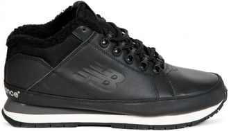 New Balance 754 Black Кожаные с мехом